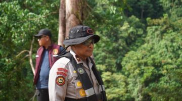 Operasi Tepian Narosa Lancang Kuning 2025, Brigjen Jossy Turun Langsung Pantau Penertiban PETI di Sungai Kuantan