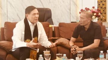 DPRA Sambut Kunjungan Menko Polkam RI Djamari Chaniago: Perkembangan Revisi UU Pemerintahan Aceh