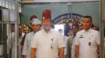 Plt. Deputi I KSP Tinjau Pelaksanaan Pembinaan di Lapas Kelas IIA Pekanbaru